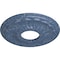 Ekena Millwork Blackthorn Ceiling Medallion (Canopies up to 4 7/8"), 11 3/4"OD x 3 5/8"ID x 1"P, Americana Crackle CM11BLAMC - alternate 4